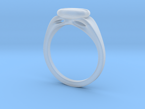 The Coffee Ring in Clear Ultra Fine Detail Plastic