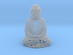 Buddha in Clear Ultra Fine Detail Plastic