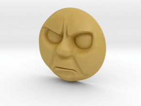 Thomas Face - Angry [H0/00] in Tan Fine Detail Plastic