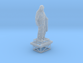 Christ statue in Clear Ultra Fine Detail Plastic