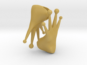 Froggy foot flippers for 'Storybook' BJD in Tan Fine Detail Plastic