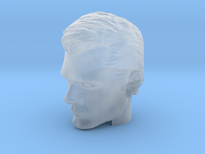 Superman Head | Henry Cavill in Clear Ultra Fine Detail Plastic