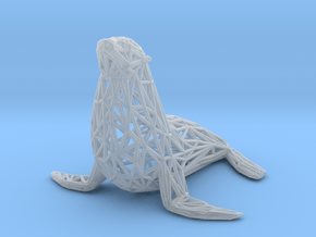 Sea lion in Clear Ultra Fine Detail Plastic