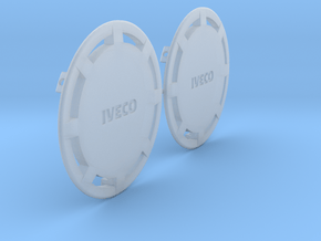 Flasque de roue pour IVECO - IVECO Truck rear whee in Clear Ultra Fine Detail Plastic