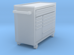 11-drawer masters series double bank roll cab in Clear Ultra Fine Detail Plastic