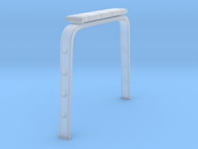 Rollback Roll Bar in Clear Ultra Fine Detail Plastic