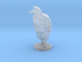 Crow Thief in Clear Ultra Fine Detail Plastic