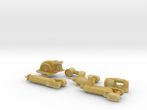 Brick-compatible cordless tool set in Tan Fine Detail Plastic