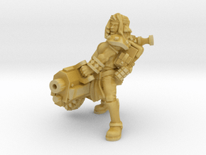 Miner Heavy slug cannon in Tan Fine Detail Plastic
