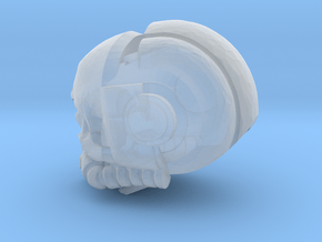 Chaplain Termie Skull  in Clear Ultra Fine Detail Plastic