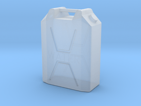 1/35 MILITARY 22lt PLASTIC WATER JERRY CAN in Clear Ultra Fine Detail Plastic