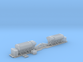 HOCT - High Output Concrete Train in Clear Ultra Fine Detail Plastic