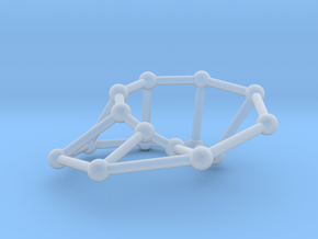 Möbius ladder M_16 in Clear Ultra Fine Detail Plastic