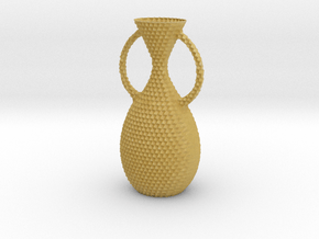 Vase 0621150918 in Tan Fine Detail Plastic