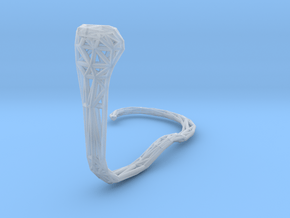 Cobra in Clear Ultra Fine Detail Plastic