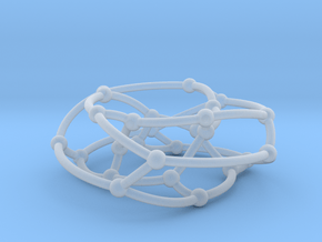 F26A graph on torus in Clear Ultra Fine Detail Plastic