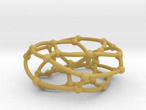 F38A graph on torus in Tan Fine Detail Plastic