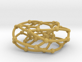 F42A graph on torus in Tan Fine Detail Plastic