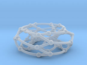 F50A graph on torus in Clear Ultra Fine Detail Plastic