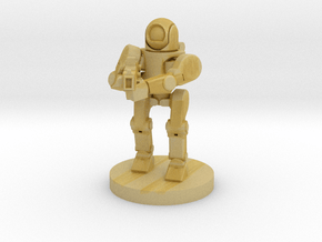 Rifle Sentry Robot (28mm Scale) in Tan Fine Detail Plastic