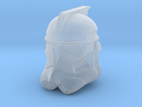 ARC trooper phase II helmet for 6" in Clear Ultra Fine Detail Plastic