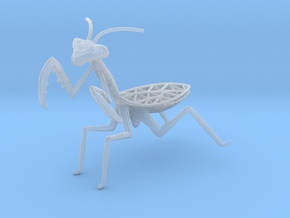 Praying mantis in Clear Ultra Fine Detail Plastic
