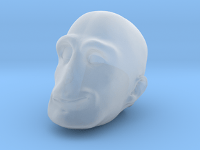 Morph One:12 Head #2 in Clear Ultra Fine Detail Plastic