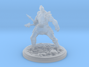 Javelin Orc in Clear Ultra Fine Detail Plastic