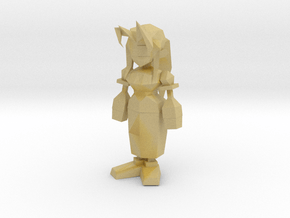 Aerith from Final Fantasy VII in Tan Fine Detail Plastic