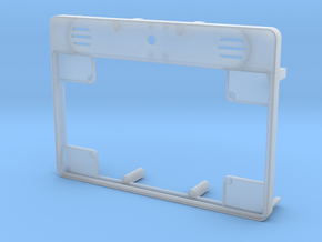 Raspberry Pi Tablet Case - Lid in Clear Ultra Fine Detail Plastic