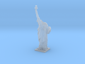 Cloverfield Statue of Liberty  in Clear Ultra Fine Detail Plastic