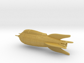 Flash Gordon Rocket Detailed in Tan Fine Detail Plastic