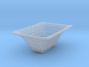 Basket stylized in Clear Ultra Fine Detail Plastic
