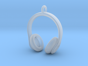 Headphones Jewel in Clear Ultra Fine Detail Plastic