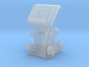 Lectern Book Stand A in Clear Ultra Fine Detail Plastic