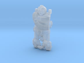 Barbarian in Clear Ultra Fine Detail Plastic