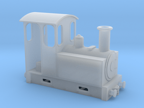On18 tank loco link and pin in Clear Ultra Fine Detail Plastic