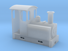 on18 tank locomotive couplers in Clear Ultra Fine Detail Plastic