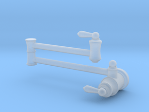 Pot Filler: Traditional (Stationary) in Clear Ultra Fine Detail Plastic