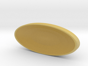Deflector Dish - Saucer Mount for 1:350 Refit in Tan Fine Detail Plastic