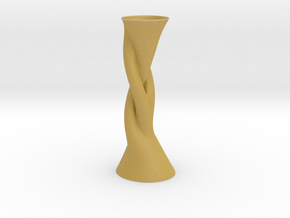Vase Hlx1640 in Tan Fine Detail Plastic