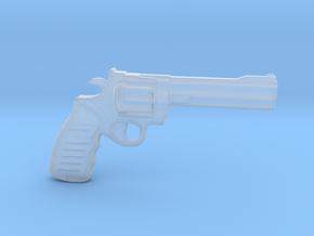 Revolver in 1/6 scale in Clear Ultra Fine Detail Plastic