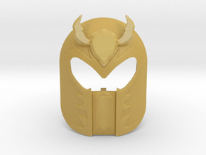 Mask of Magnetism - Magneto  in Tan Fine Detail Plastic