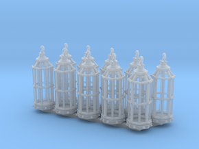 Gibbet type 1 x10 in Clear Ultra Fine Detail Plastic