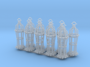 Gibbet type 2 x10 in Clear Ultra Fine Detail Plastic
