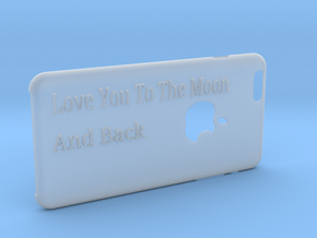 love you to the moon Iphone6Plus case in Clear Ultra Fine Detail Plastic
