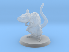 Giant Rat Miniature in Clear Ultra Fine Detail Plastic