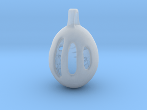 Orca Relief - Pendant - Orphic Eggs in Clear Ultra Fine Detail Plastic