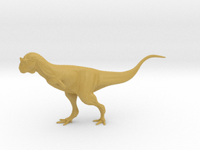 Carnotaurus sastrei - 1/40th Scale in Tan Fine Detail Plastic