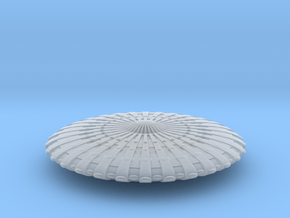 UFO12-N-scale in Clear Ultra Fine Detail Plastic